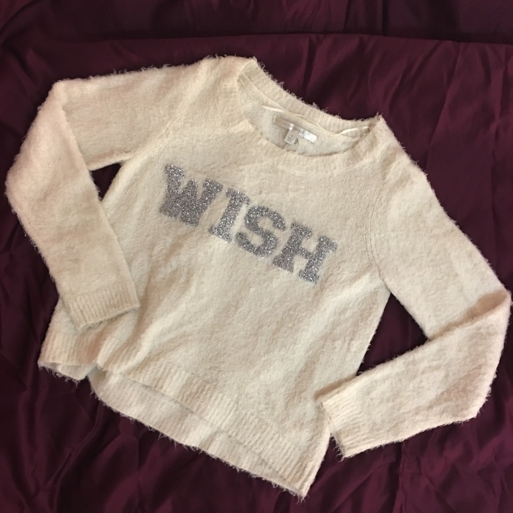 fuzzy sweater